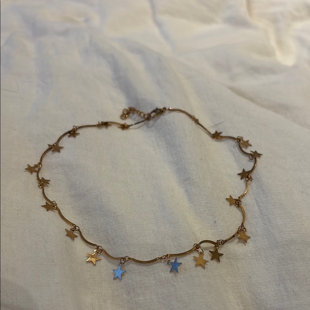 Gold Star Necklace